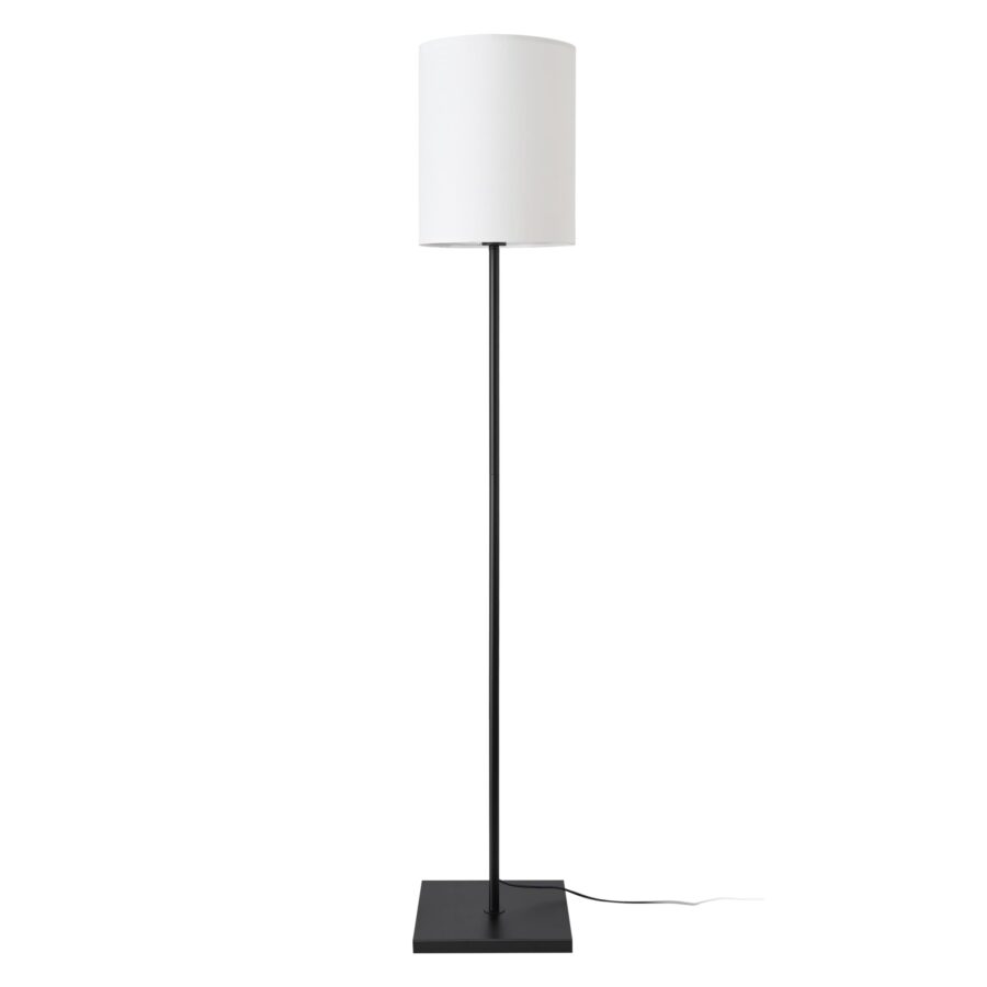 Lámpara de Pie Diseño Decorativo 60W - Negro Blanco - Imagen 3