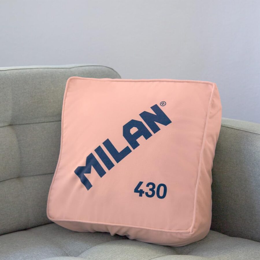 Cojín Retro de Goma Milan, Rosa - Imagen 7