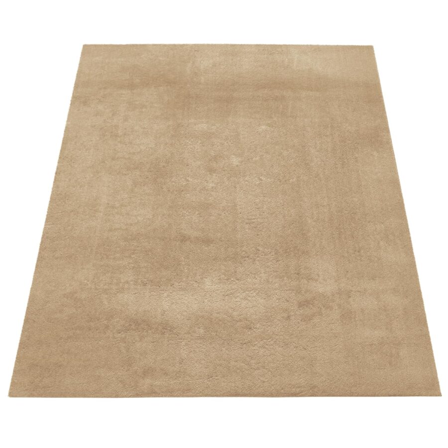 Alfombra para la Sala de Estar Unicolor 200x280 cm (Color: Beige) - Imagen 2